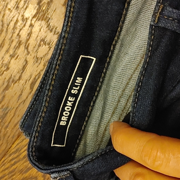 Ladies Revolution Dark Wash Brooke Slim Jeans Size 27 - Picture 5 of 6